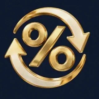 Percent cycle icon — Onluck