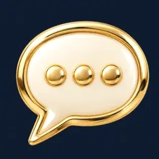 Chat bubble icon — Onluck