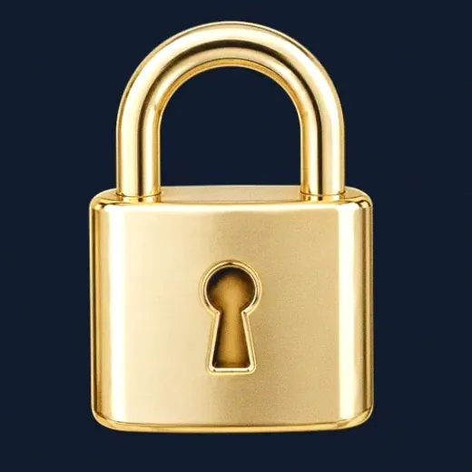 Metal padlock — Onluck