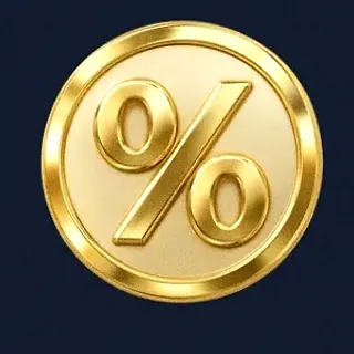 Gold percent coin — Onluck
