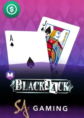 M Blackjack live game cover
