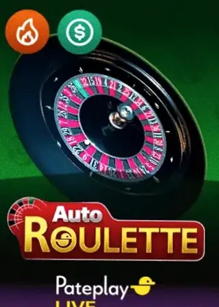 Auto Roulette live game cover