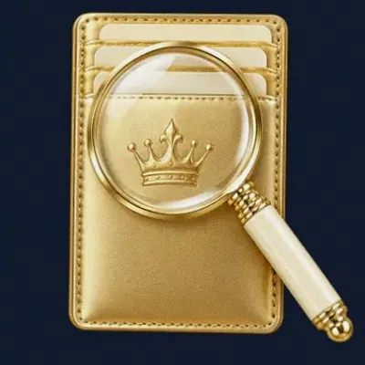 Wallet and magnifier — Onluck