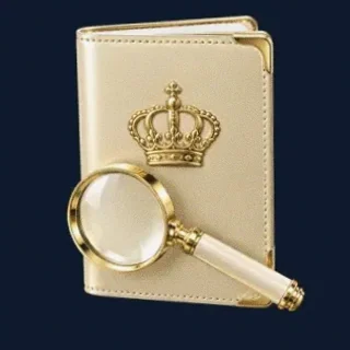 Passport magnifying glass — Onluck
