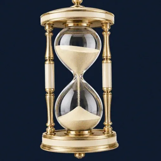 Ornate hourglass — Onluck