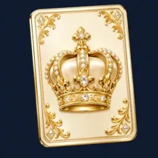 Royal crown card — Onluck