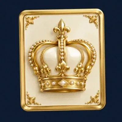 Crown emblem card — Onluck