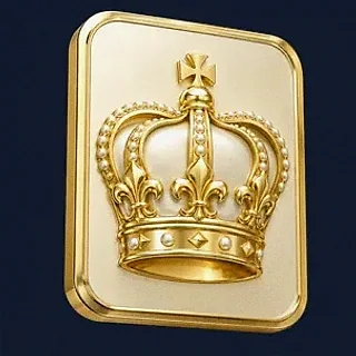 Royal crown plaque — Onluck