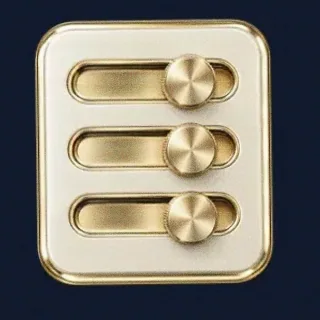 Three-knob control panel — Onluck