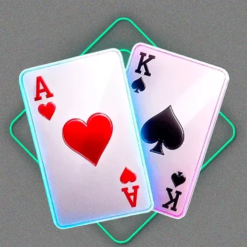 Ace and king playing cards