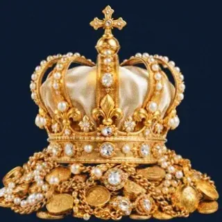 Gold treasure pile — Onluck