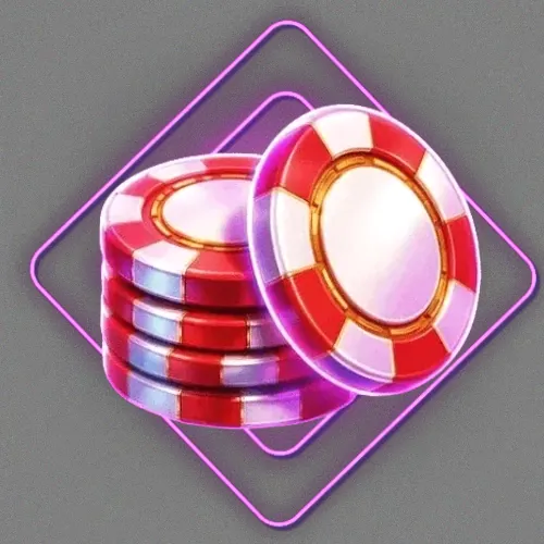 Poker table with cards